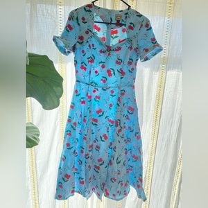 Modcloth cherry vintage dress